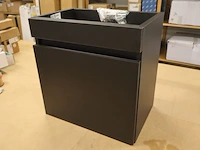 Badkamerkast, zwart