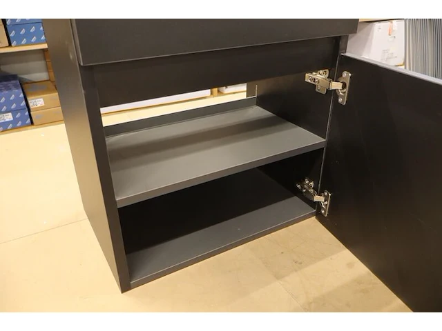 Badkamerkast, zwart - afbeelding 3 van  8
