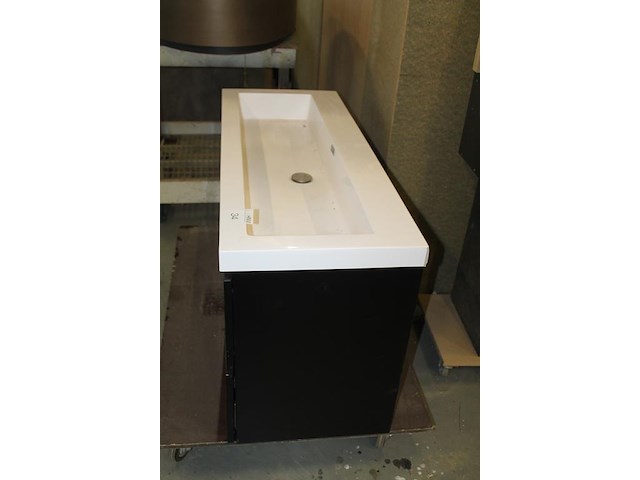 Badkamermeubel 120 x 46 x 63 cm met twee laden. - afbeelding 3 van  4