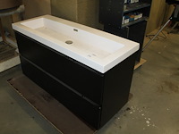 Badkamermeubel 120 x 46 x 63 cm met twee laden. - afbeelding 4 van  4