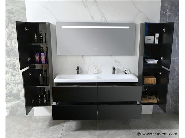 Badkamermeubel 145 cm - afbeelding 6 van  8
