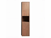 Badkamermeubel 2-persoons met hangkast - 120cm - kleur walnoot - afbeelding 4 van  19
