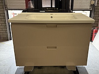 Badkamermeubel 80 cm poederroze - afbeelding 1 van  5