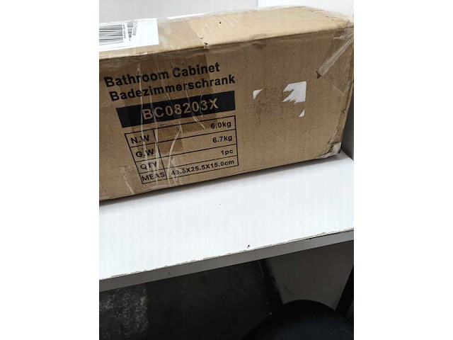 Badkamermeubel hzuaneri, wit - afbeelding 3 van  3