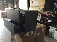 Badkamermeubel met wastafel, allibert, 251583, grijs - afbeelding 4 van  5