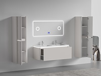 Badkamermeubel vonato, 2-persoons 120 cm, taupe - afbeelding 3 van  5