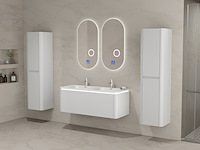 Badkamermeubel vonato, 2-persoons 120 cm, wit