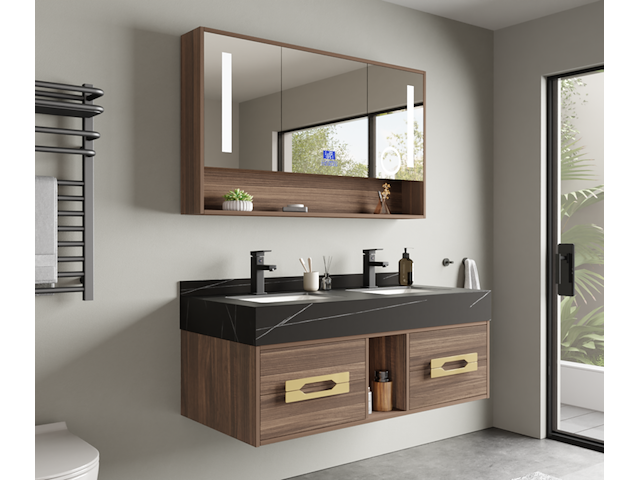 Badkamermeubel vonato, ardène 120, hout decor - afbeelding 1 van  6