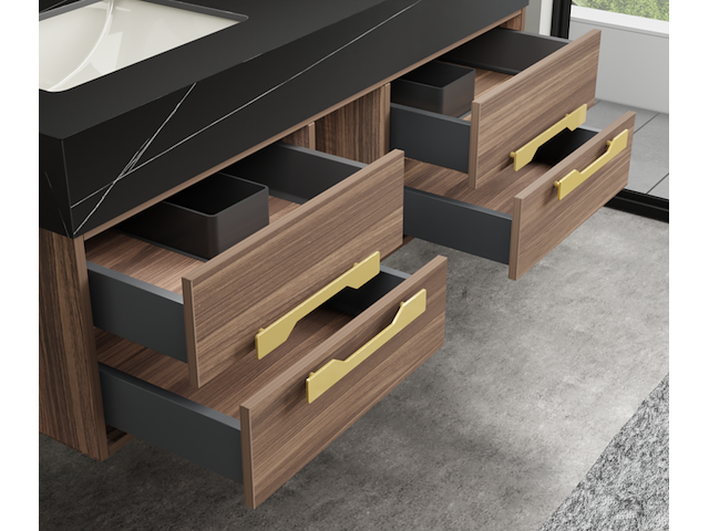 Badkamermeubel vonato, ardène 120, hout decor - afbeelding 4 van  6