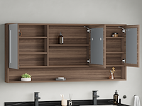 Badkamermeubel vonato, ardène 150, hout decor - afbeelding 2 van  5