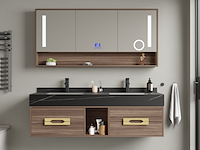 Badkamermeubel vonato, ardène 150, hout decor - afbeelding 3 van  5