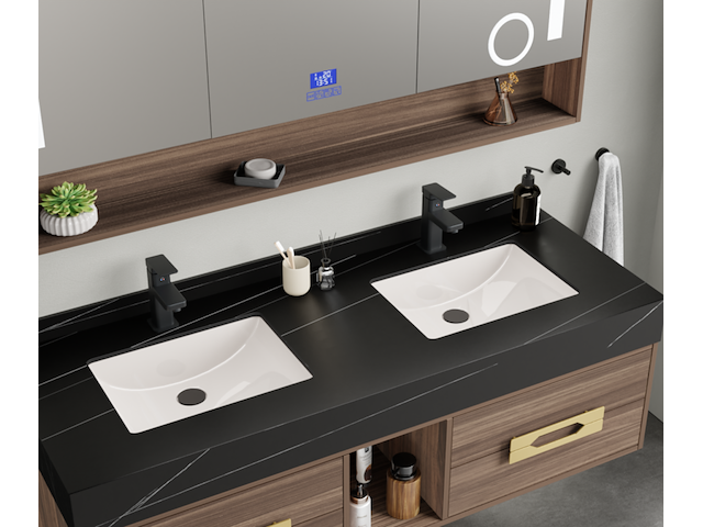 Badkamermeubel vonato, ardène 150, hout decor - afbeelding 4 van  5