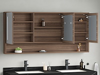 Badkamermeubel, vonato, ardène 150, hout decor - afbeelding 5 van  6