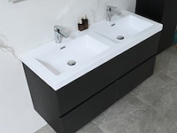 Badkamermeubel, vonato, calmwood 120, donker hout decor - afbeelding 6 van  10