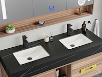 Badkamermeubel vonato, classic 150, donker hout decor - afbeelding 6 van  9