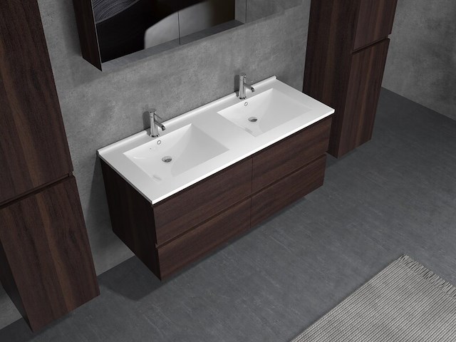 Badkamermeubel vonato, eco 2, donker hout decor - afbeelding 3 van  4