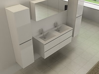 Badkamermeubel vonato, eco 40, hoogglans wit - afbeelding 2 van  6