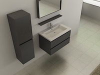 Badkamermeubel vonato, eco 80, antraciet - afbeelding 3 van  5