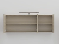 Badkamermeubel vonato, lagom 120, licht hout decor - afbeelding 5 van  6