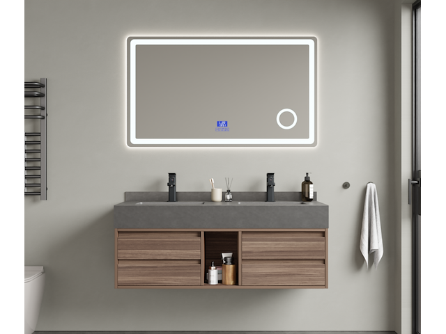 Badkamermeubel vonato, liora 120, hout decor - afbeelding 1 van  4