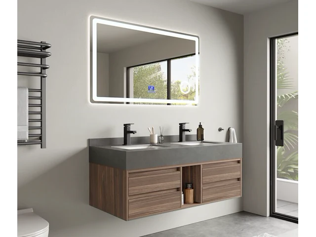 Badkamermeubel, vonato, liora 120, hout decor - afbeelding 1 van  4