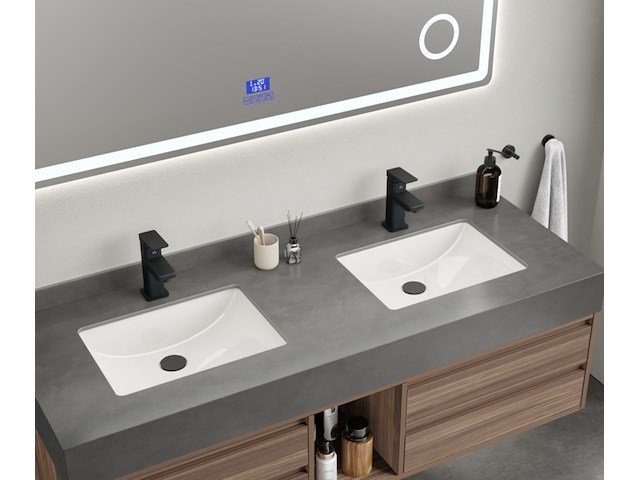 Badkamermeubel, vonato, liora 150, hout decor - afbeelding 4 van  4