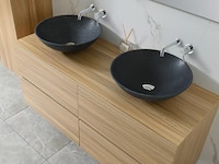 Badkamermeubel vonato, lugano 130, licht hout decor - afbeelding 6 van  11