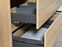 Badkamermeubel, vonato, lugano 130, licht hout decor - afbeelding 8 van  11