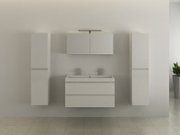 Badkamermeubel vonato, luxe bl20, hoogglans wit - afbeelding 2 van  5