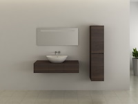 Badkamermeubel vonato, luxury 110, donker hout decor - afbeelding 2 van  5