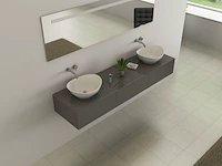 Badkamermeubel, vonato, luxury bl90, hoogglans antraciet - afbeelding 2 van  9