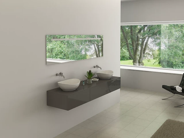 Badkamermeubel, vonato, luxury bl90, hoogglans antraciet - afbeelding 9 van  9