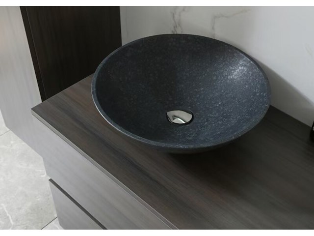 Badkamermeubel vonato, modena 130, donker hout decor - afbeelding 3 van  12
