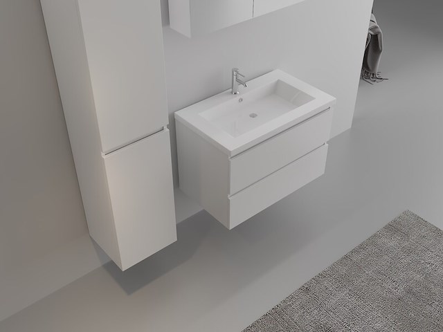 Badkamermeubel vonato, modular 90, hoogglans wit - afbeelding 3 van  4