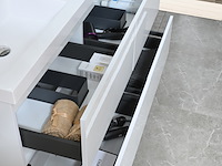 Badkamermeubel, vonato, nala 145, hoogglans wit - afbeelding 6 van  9