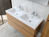 Badkamermeubel vonato, naturis 120, licht hout decor - afbeelding 3 van  9