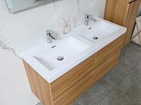 Badkamermeubel vonato, naturis 120, licht hout decor - afbeelding 6 van  9