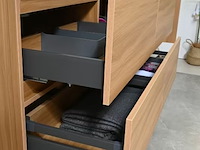 Badkamermeubel, vonato, naturis 120, licht hout decor - afbeelding 9 van  9