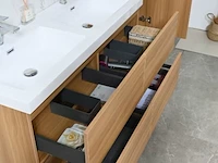Badkamermeubel vonato, naturis 120, licht hout decor - afbeelding 4 van  9