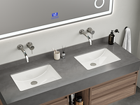 Badkamermeubel vonato, nivora 150, hout decor - afbeelding 3 van  4