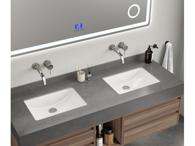 Badkamermeubel, vonato, nivora 150, hout decor - afbeelding 3 van  4