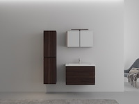 Badkamermeubel vonato, premium 2, donker hout decor - afbeelding 2 van  4