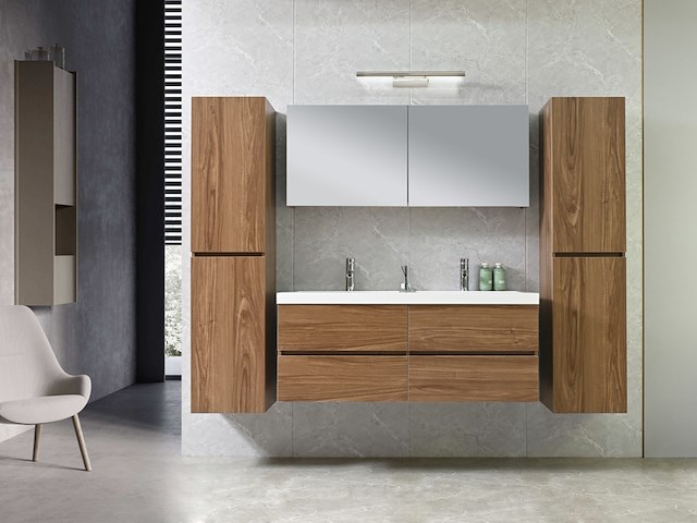 Badkamermeubel, vonato, premium, natural hout decor - afbeelding 1 van  10