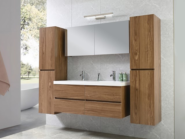 Badkamermeubel, vonato, premium, natural hout decor - afbeelding 3 van  10