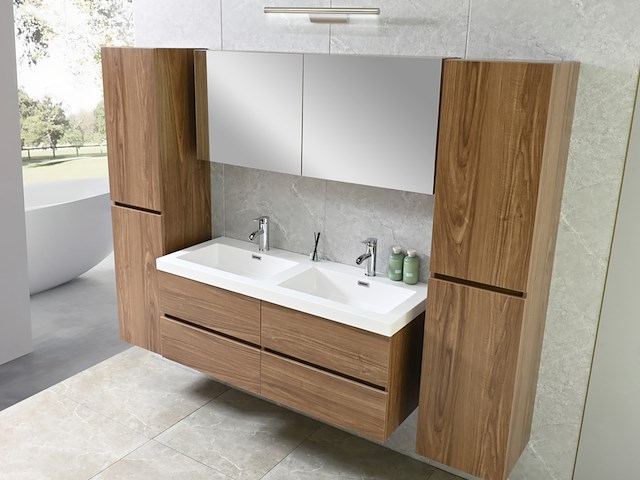 Badkamermeubel, vonato, premium, natural hout decor - afbeelding 5 van  10