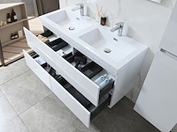 Badkamermeubel vonato, zenlux 120, hoogglans wit - afbeelding 4 van  9