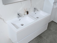 Badkamermeubel, vonato, zenlux 120, hoogglans wit - afbeelding 5 van  9