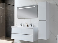 Badkamermeubel vonato, zenlux 120, hoogglans wit