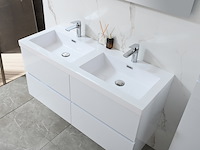 Badkamermeubel vonato, zenlux 120, hoogglans wit - afbeelding 3 van  9