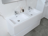 Badkamermeubel vonato, zenlux 120, hoogglans wit - afbeelding 5 van  9